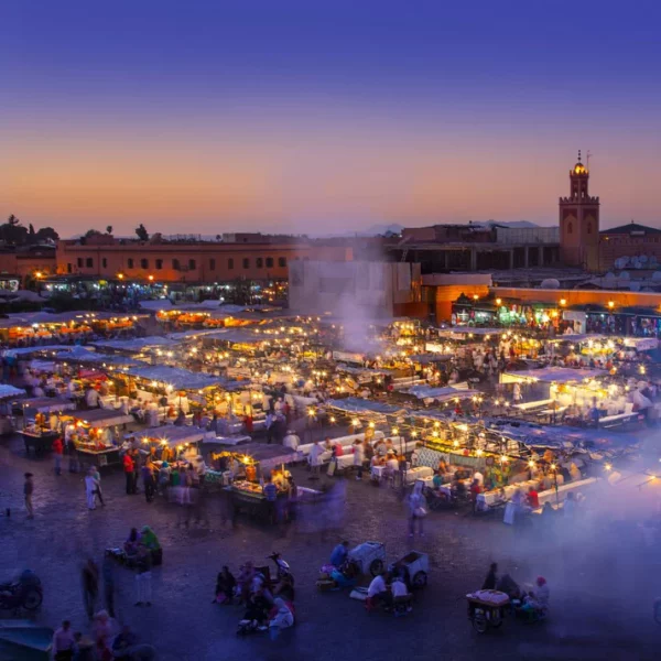Reptéri transzfer Marrakechben